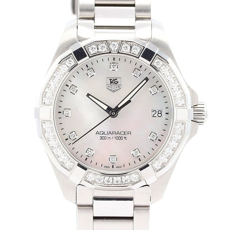 【中古】TAG HEUER AQUARACER LADY <br>タグ・ホイヤー アクアレーサー レディ <br>WAY1314.BA0915