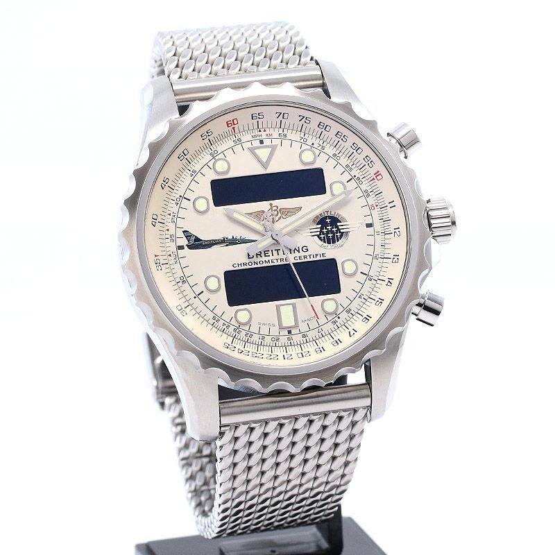 【中古】BREITLING CHRONOSPACE BREITLING JET TEAM LIMITED TO 1000 <br>ブライトリング クロノスペース ブライトリングジェットチーム 世界限定1000本モデル <br>A78365 (A785GJTACA)