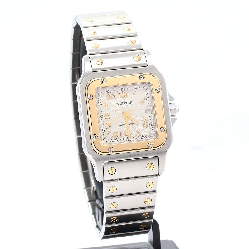 中古】CARTIER SANTOS GALBEE LARGE MODEL 20TH ANNIVERSARY EDITION