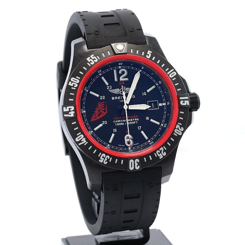【中古】BREITLING COLT SKYRACER TEAM YOSHI MUROYA <br>ブライトリング コルト スカイレーサー チーム室屋義秀 日本限定150本モデル <br>X74320B9/BG43/293S/X20S.1 (X720B31YPX)