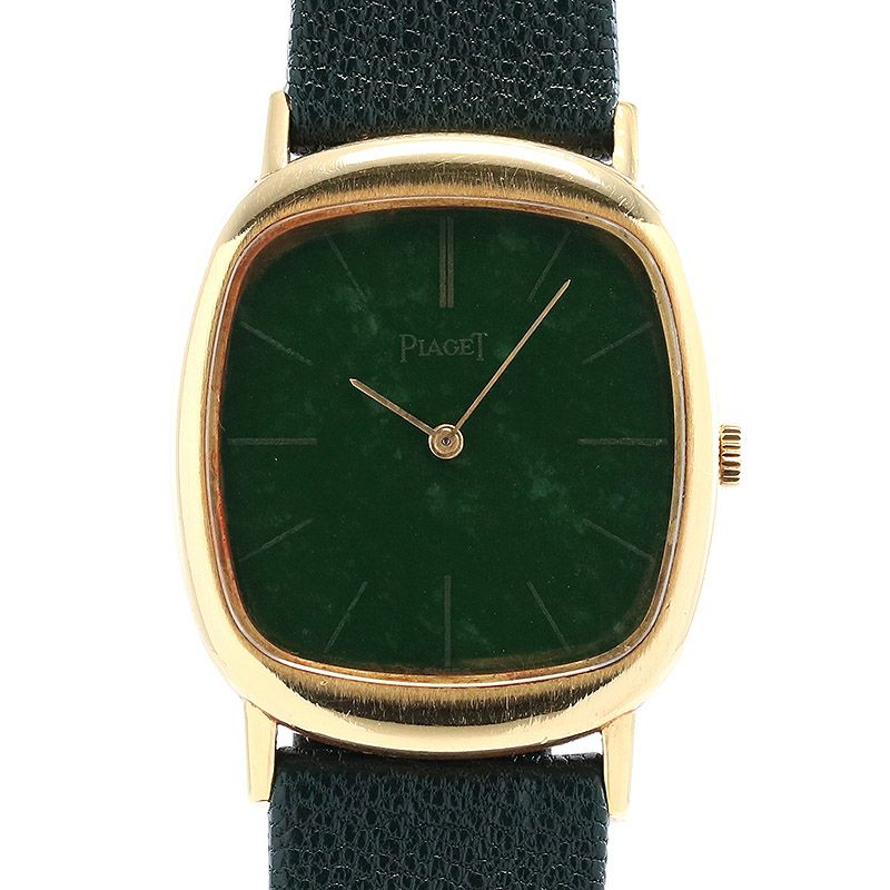 d.i.a【正規品】【希少】 中古】PIAGET NATURAL STONE DIAL CLASSIC MODEL ピアジェ 天然石文字