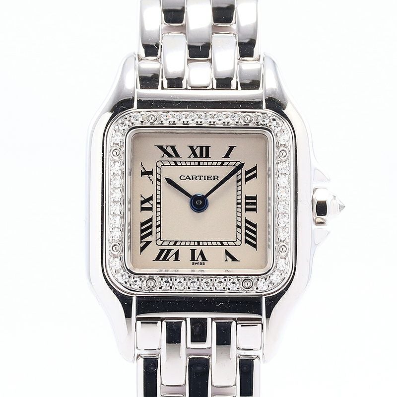 中古】CARTIER PANTHERE SM DIAMOND BEZEL カルティエ パンテールSM