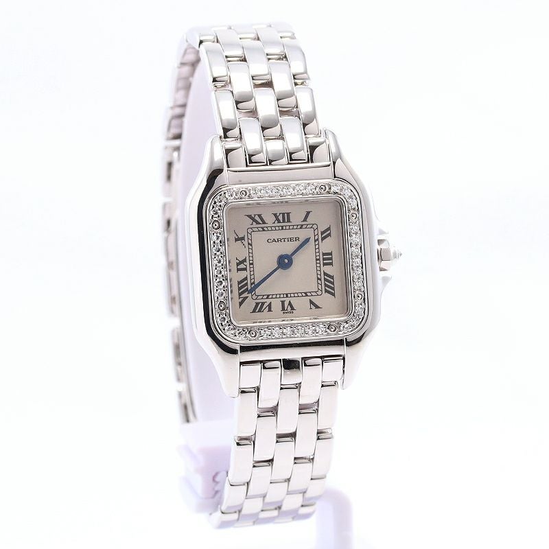 中古】CARTIER PANTHERE SM DIAMOND BEZEL カルティエ パンテールSM