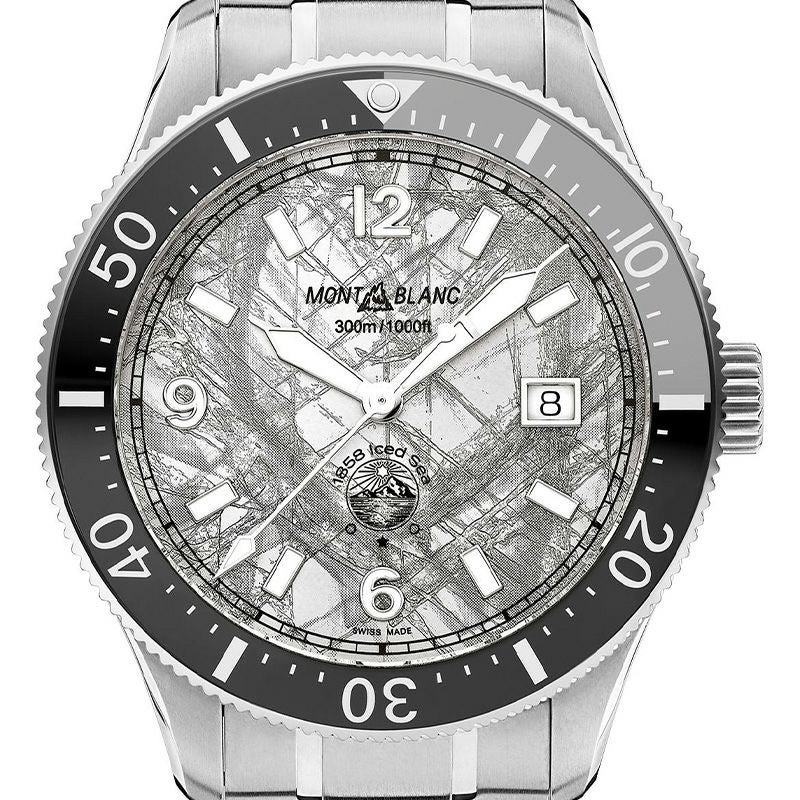 MONTBLANC 1858 Iced Sea Automatic Date モンブラン 1858 アイスシー