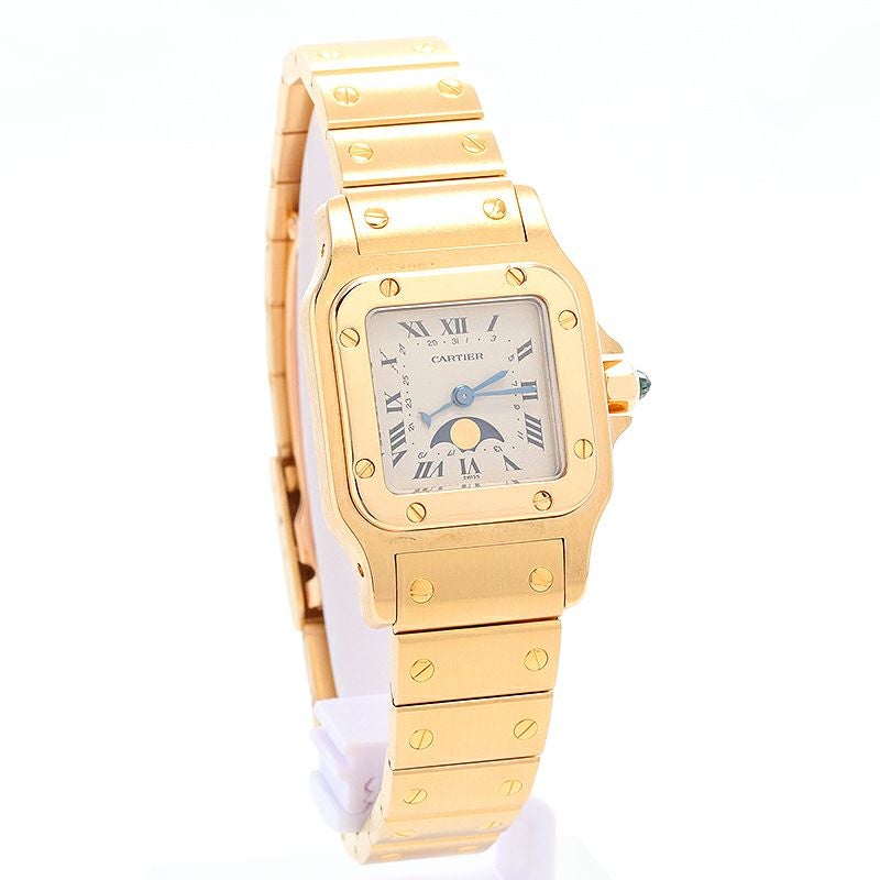 6月11日までミーです　正規品　Cartier サントス　ガルべSM CARTIER【2000年代】サントス ガルベ SM アジア限定 Ref.W20066D6