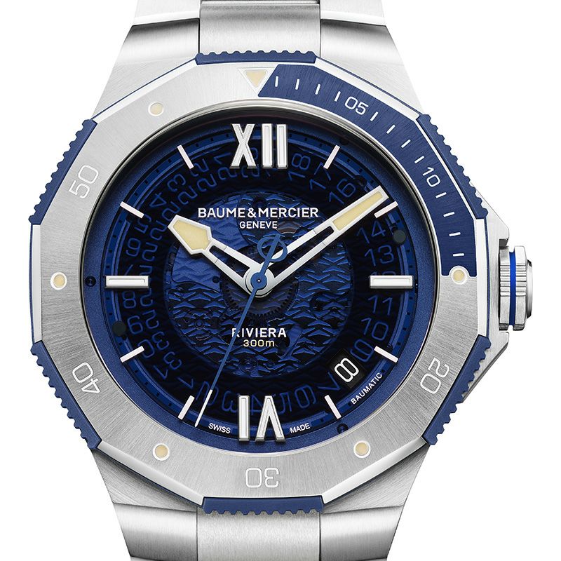 BAUME＆MERCIER Riviera Azure 300M 10716 ボーム＆メルシエ リビエラ