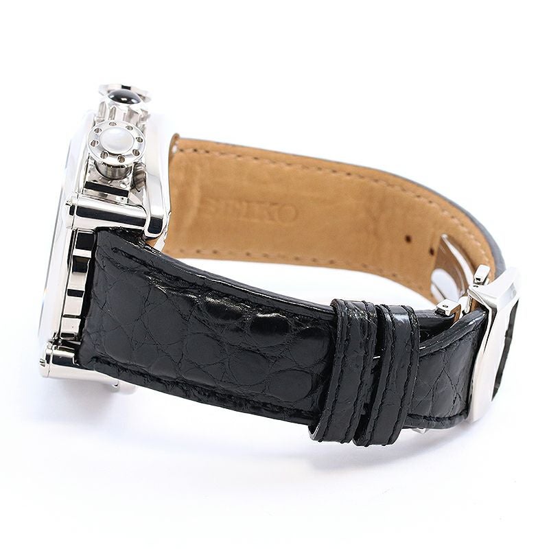 中古】SEIKO GALANTE SPRING DRIVE CHRONOGRAPH GMT セイコー ガランテ
