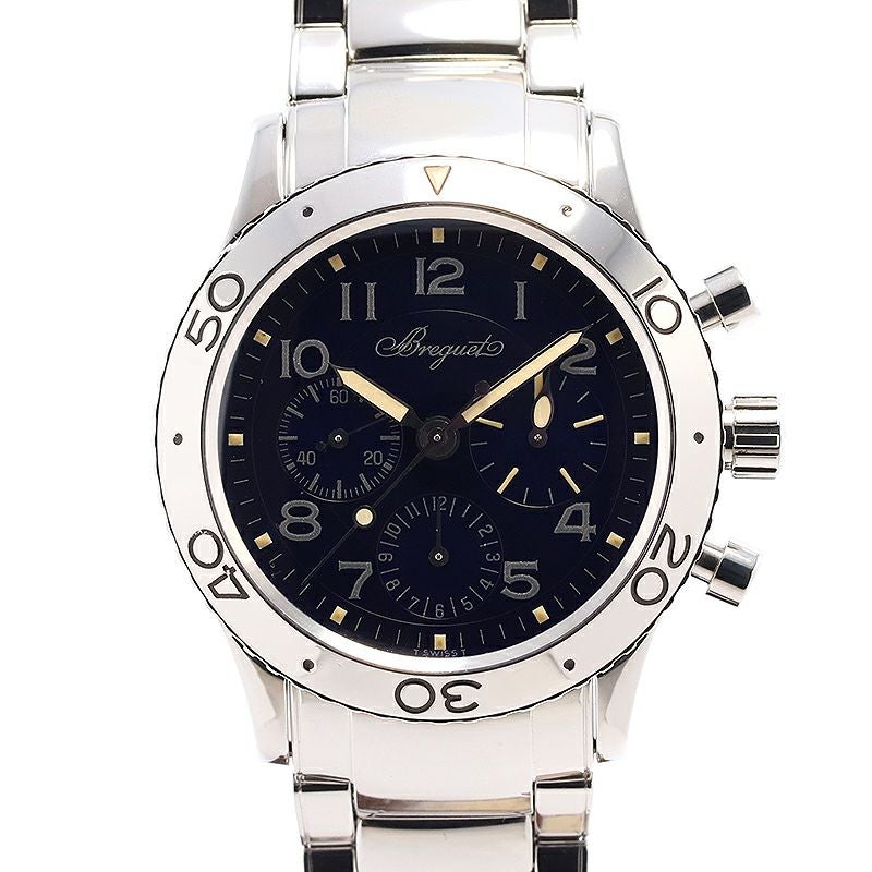 【中古】BREGUET AERONAVALE TYPE XX JAPAN LIMITED OF 1000ブレゲ タイプXX アエロナバル 日本限定1000本ST3807/J2/SW9