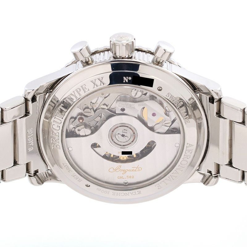 【中古】BREGUET AERONAVALE TYPE XX JAPAN LIMITED OF 1000ブレゲ タイプXX アエロナバル 日本限定1000本ST3807/J2/SW9