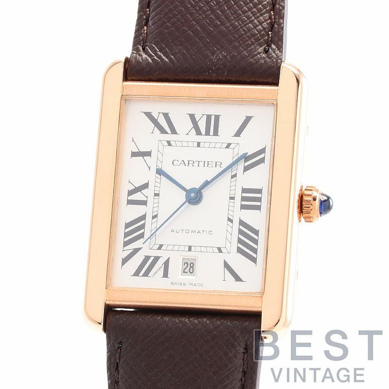中古】CARTIER TANK SOLO EXTRA-LARGE MODEL カルティエ タンクソロXL