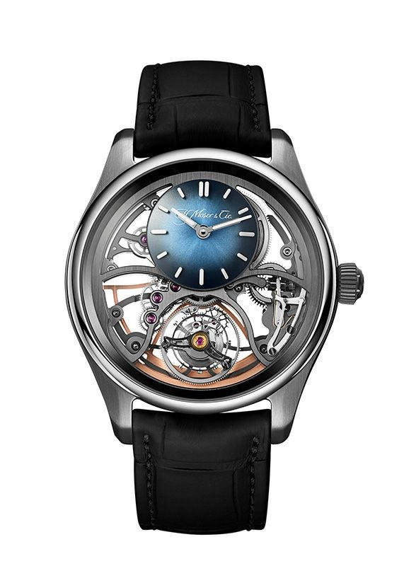 H.Moser ＆ Cie. PIONEER CYLINDRICAL TOURBILLON SKELETON H.モーザー