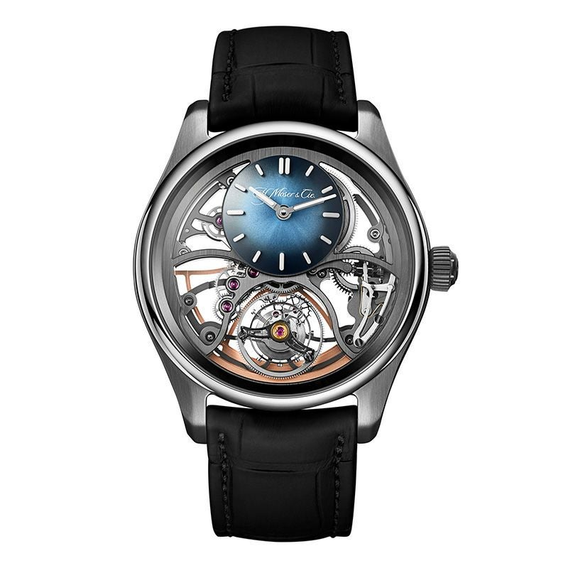 H.Moser ＆ Cie. PIONEER CYLINDRICAL TOURBILLON SKELETON H.モーザー