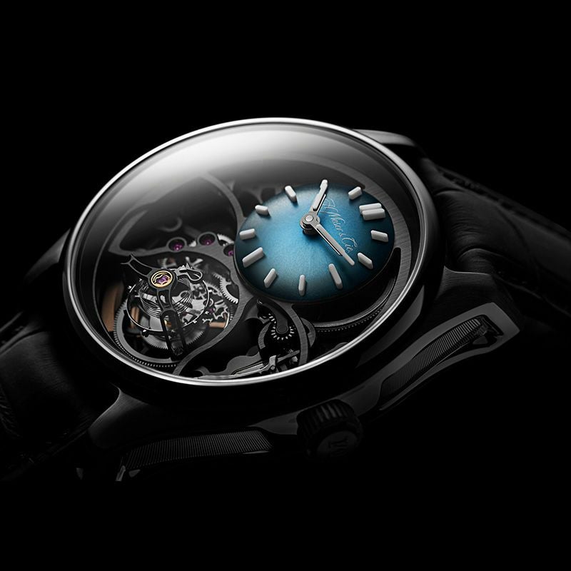 H.Moser ＆ Cie. PIONEER CYLINDRICAL TOURBILLON SKELETON H.モーザー