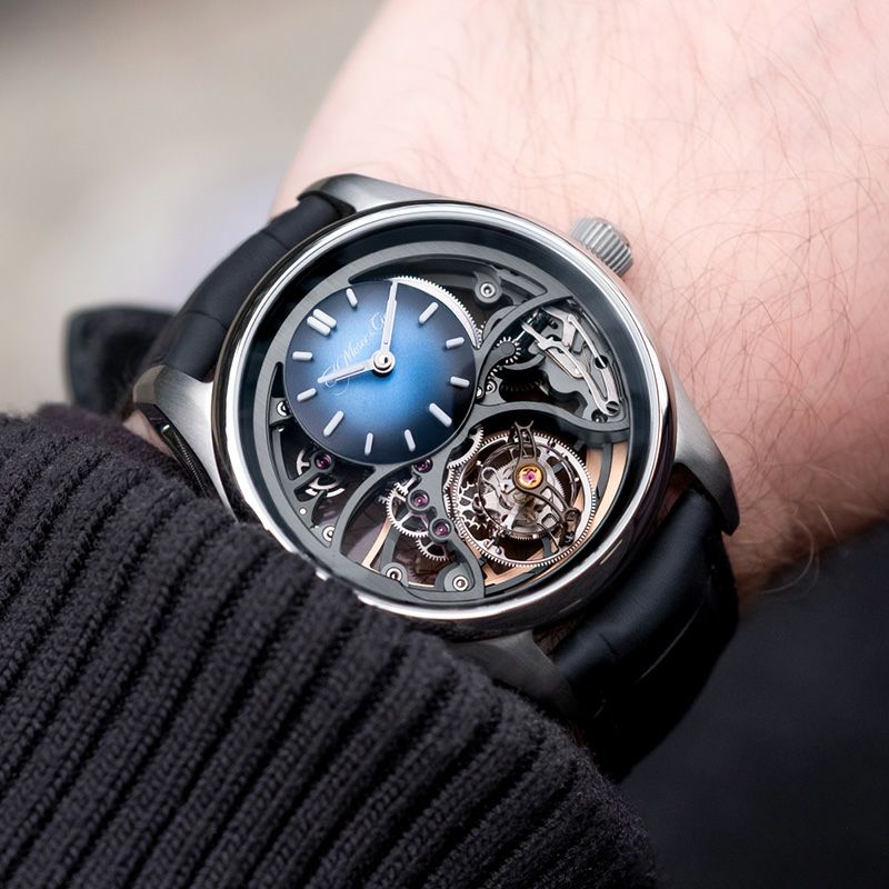H.Moser ＆ Cie. PIONEER CYLINDRICAL TOURBILLON SKELETON H.モーザー