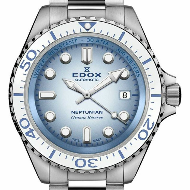 EDOX NEPTUNIAN GRANDE RESERVE DATE AUTOMATIC エドックス