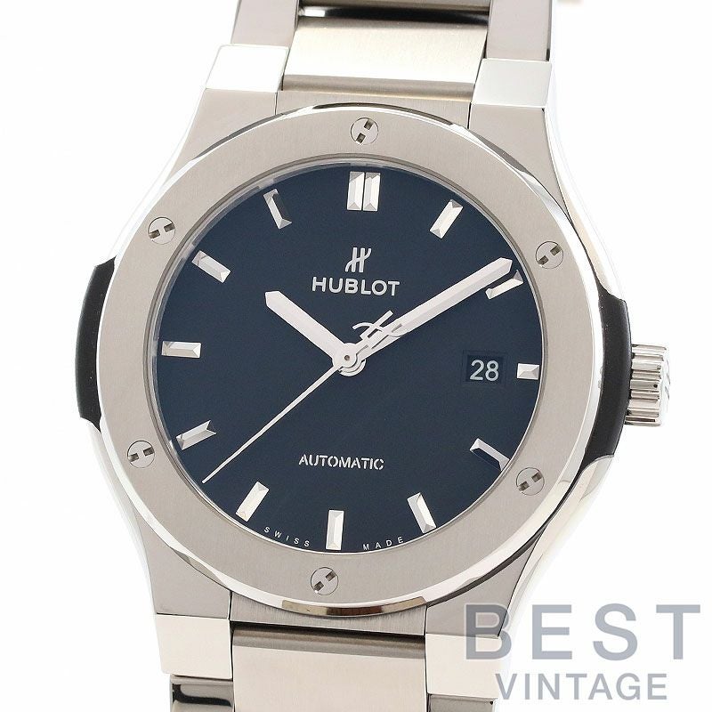 【中古】HUBLOT CLASSIC FUSION TITANIUMウブロ クラシックフュージョン チタニウム548.NX.1170.NX