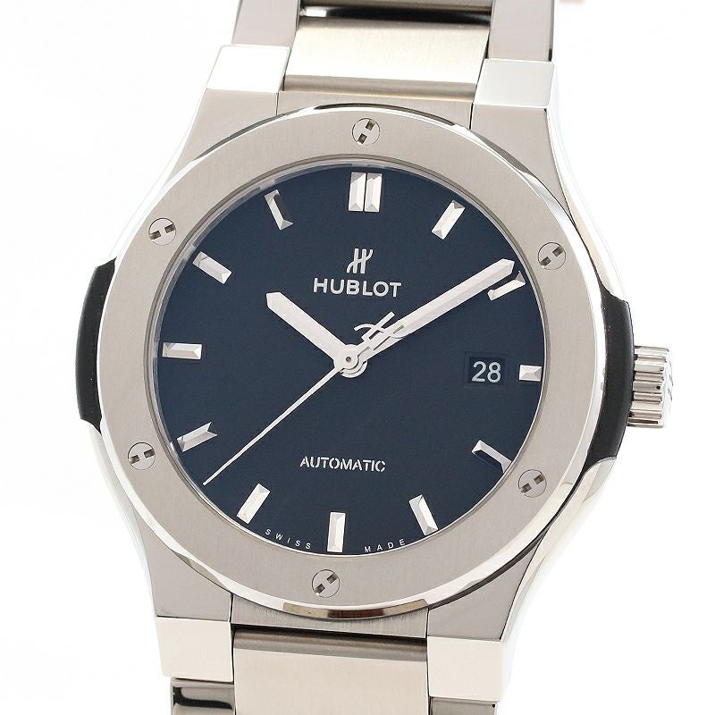 【中古】HUBLOT CLASSIC FUSION TITANIUMウブロ クラシックフュージョン チタニウム548.NX.1170.NX