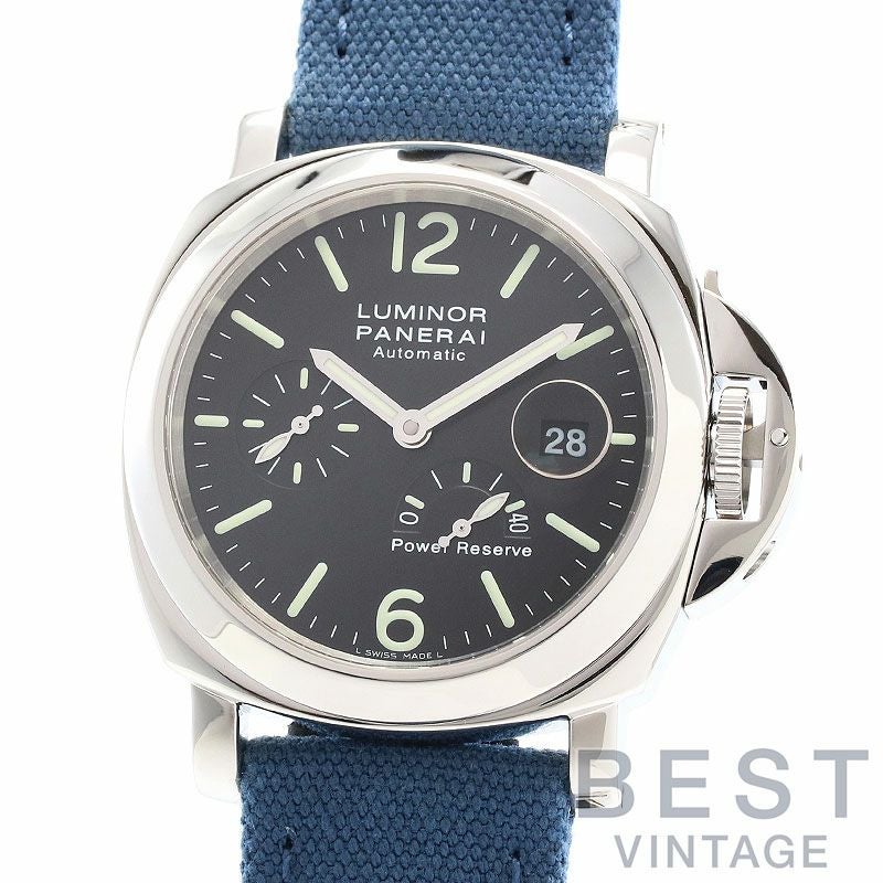 【中古】PANERAI LUMINOR POWER RESERVE AUTOMATIC ACCIAIOオフィチーネ・パネライ ルミノール パワーリザーブ オートマティック アッチャイオPAM00090