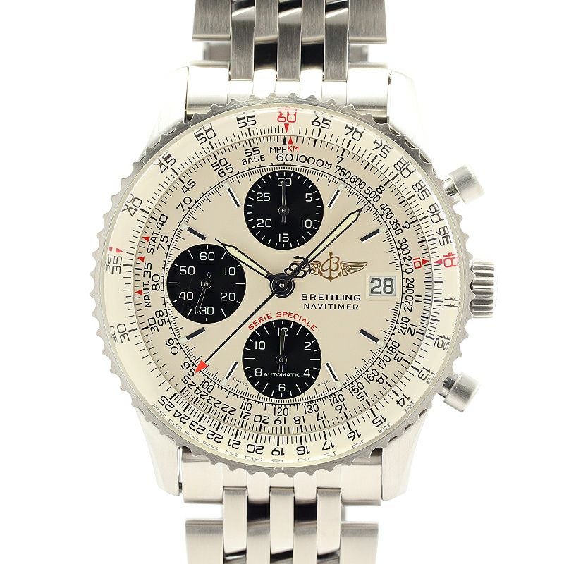 【中古】BREITLING NAVITIMER FIGHTERSブライトリング ナビタイマー ファイターズA13330(A153GFTNP)