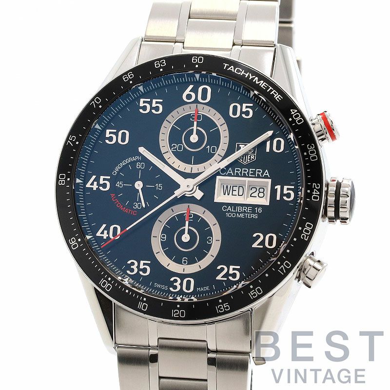 中古】TAG HEUER CARRERA TACHYMETRE CHRONOGRAPH DAY DATE タグ