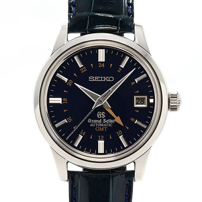 【中古】GRAND SEIKO 9S MECHANICAL GMT 10TH ANNIVERSARY LIMITED TO 1000グランドセイコー 9SメカニカルGMT10周年記念1000本限定SBGM031(9S66-00D0)