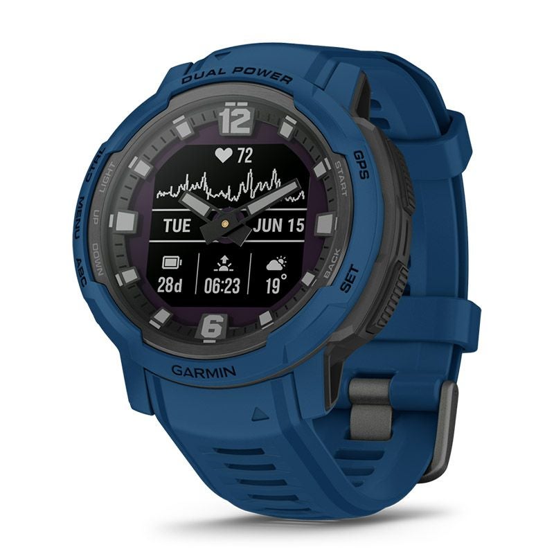 GARMIN Instinct Crossover Dual Power ガーミン インスティンクト 