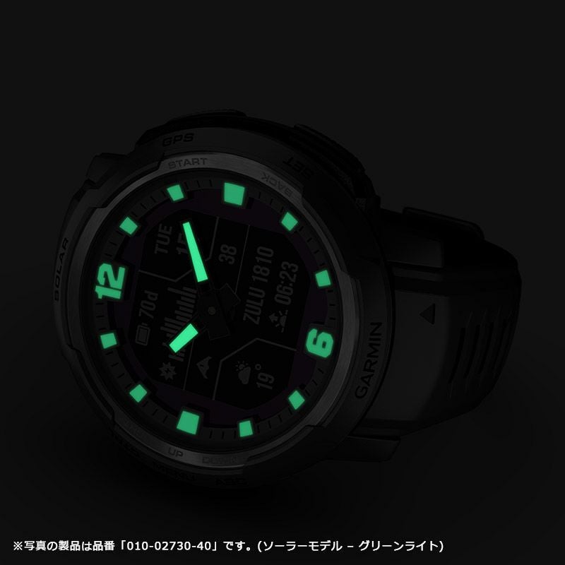 GARMIN Instinct Crossover Dual Power ガーミン インスティンクト 