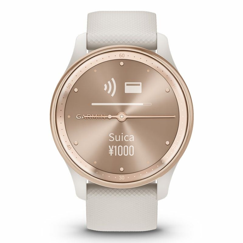 GARMIN VIVOMOVE TREND アイボリー/ピーチゴールド GARMIN vivomove Trend Ivory / Peach Gold ガーミン ヴィヴォムーヴ