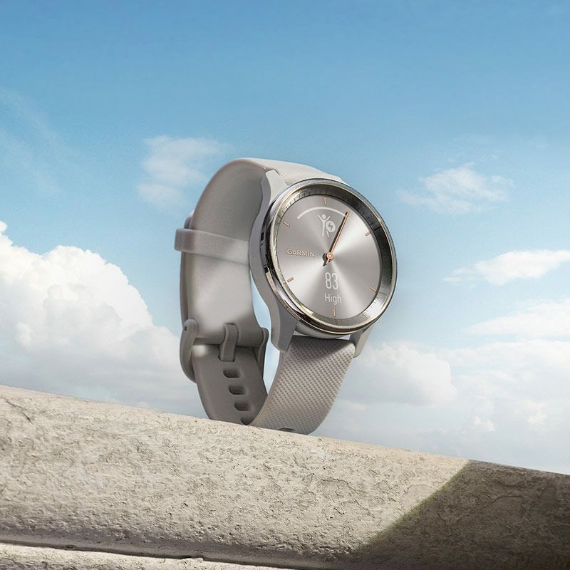 GARMIN vivomove Trend Mist Gray / Silver ガーミン ヴィヴォムーヴ