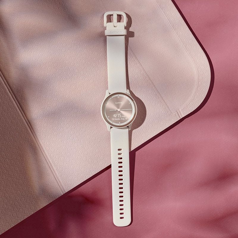 GARMIN vivomove Sport Peach Gold / Ivory ガーミン ヴィヴォムーブ
