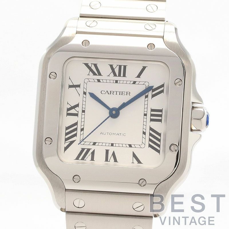 【中古】CARTIER SANTOS DE CARTIER MEDIUM MODELカルティエ サントス ドゥ カルティエ MMWSSA0029