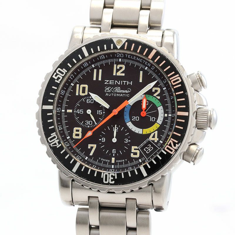 中古】ZENITH RAINBOW FLYBACK CHRONOGRAPH EL PRIMERO ゼニス