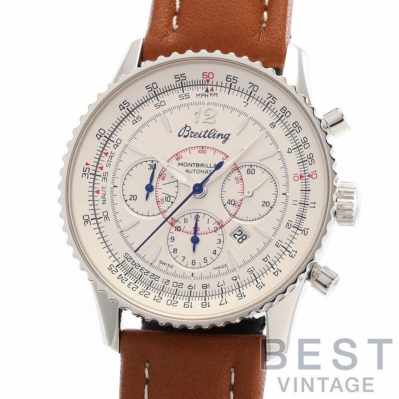 【中古】BREITLING MONTBRILLANT 38 JAPAN EDITIONブライトリング モンブリラン38 ジャパンエディションA41370 (A400G89KBD)