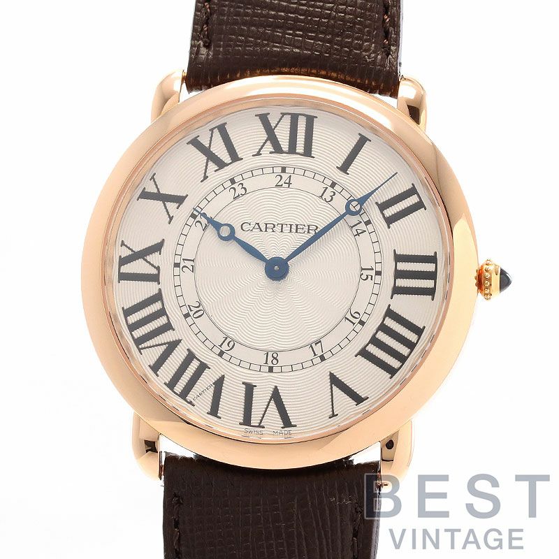【中古】CARTIER RONDE LOUIS CARTIER XL 42MM カルティエ ロンド ルイ カルティエ XL 42MM W6801004