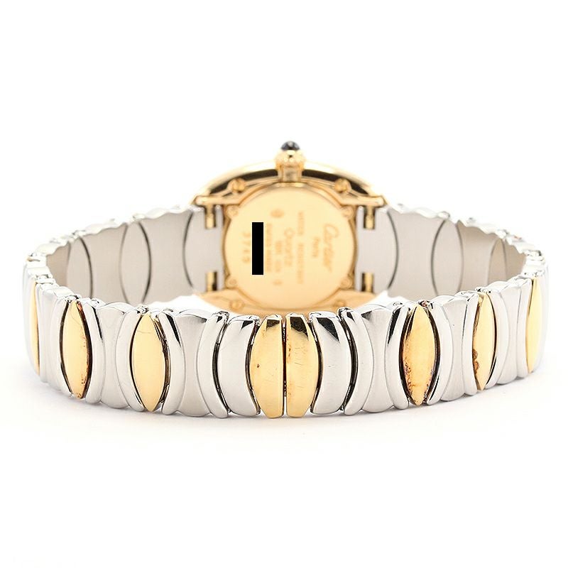 カルティエ CARTIER ベニュワール ベルエポック レディース クォーツ 腕時計 SS/YG アイボリー文字盤 W40002F2 中古 新入荷 CA0448 Cartier（カルティエ） ベニュワール ベルエポック レディース