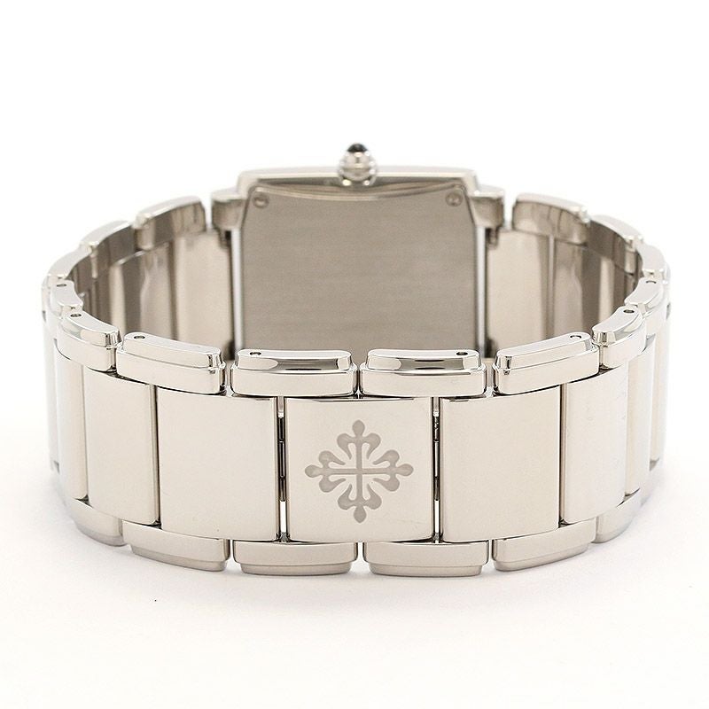 パテックフィリップ 【PATEK PHILIPPE】 トゥエンティ フォー 4910/10A-011 レディース オパリン ステンレススティール 腕時計 時計 TWENTY-4 OPALIN SS ダイヤモンドベゼル PP【中古】 新品)PATEK PHILIPPEパテック・フィリップ トゥエンティー4 4910/10A