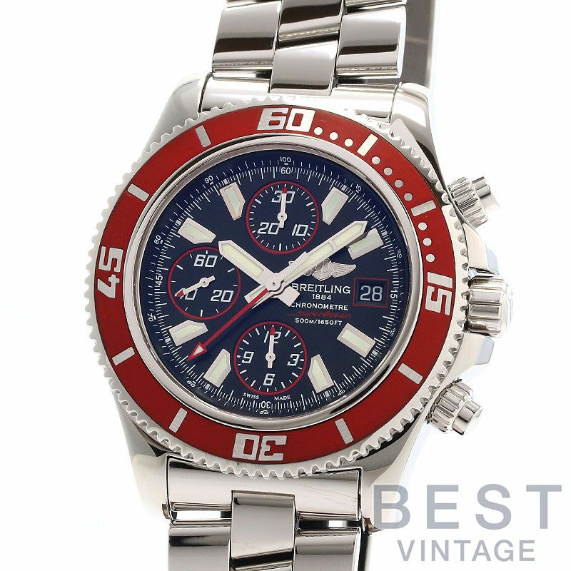 ブライトリングスーパーオーシャンクロノグラ レッドライン 中古】BREITLING SUPER OCEAN CHRONOGRAPH ブライトリング スーパー