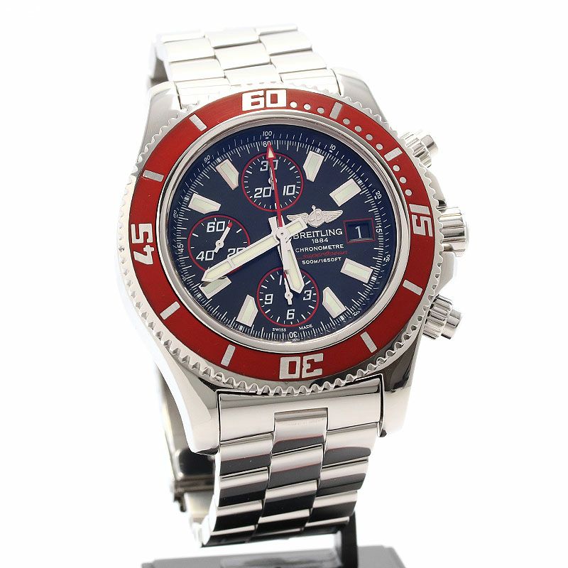 ブライトリングスーパーオーシャンクロノグラ レッドライン 中古】BREITLING SUPER OCEAN CHRONOGRAPH ブライトリング スーパー