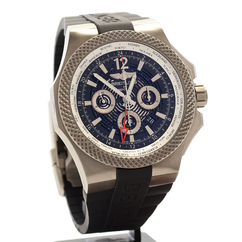 【中古】BREITLING BENTLEY GMT LIGHT BODY B04 ブライトリング ベントレー GMT ライトボディ B04 EB043210/BD23/222S/E20DSA.2 (E049B23MRE)