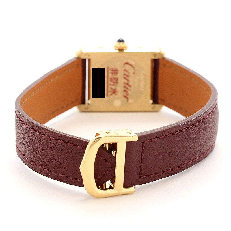 【中古】CARTIER MUST TANK SMALL MODEL VERMEILカルティエ マストタンク ヴェルメイユ SMW1005554