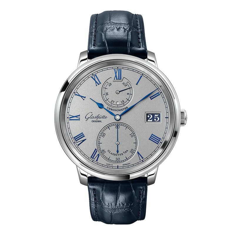GLASHUTTE ORIGINAL Senator Chronometerグラスヒュッテ・オリジナル セネタ・クロノメーター1-58-08-01-04-61
