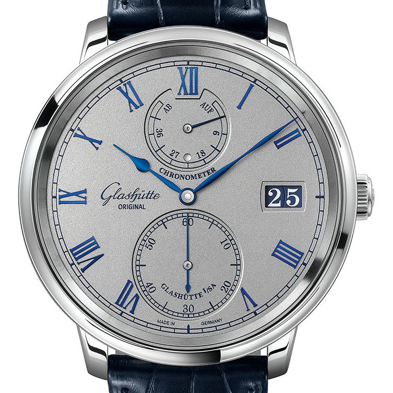 GLASHUTTE ORIGINAL Senator Chronometerグラスヒュッテ・オリジナル セネタ・クロノメーター1-58-08-01-04-61