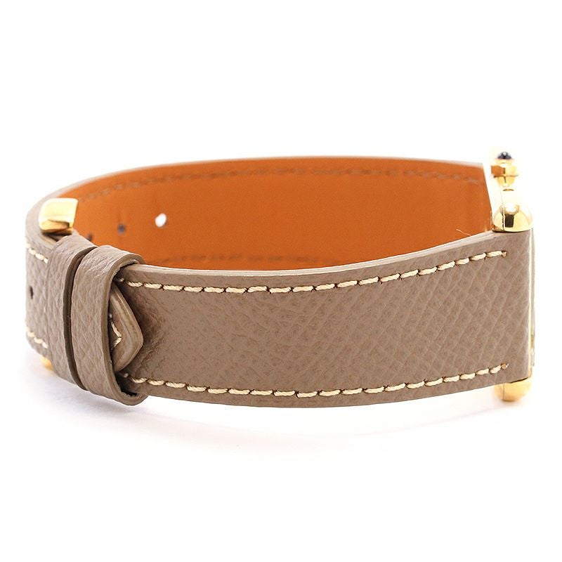 【中古】CARTIER MUST TANK LARGE MODEL VERMEILカルティエ マストタンクLM ヴェルメイユ-