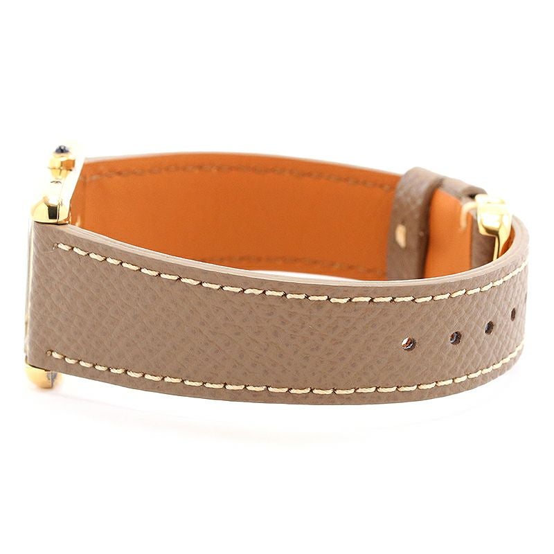 【中古】CARTIER MUST TANK LARGE MODEL VERMEILカルティエ マストタンクLM ヴェルメイユ-