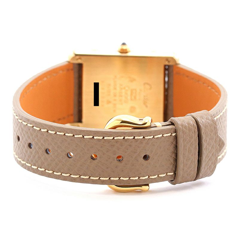 中古】CARTIER MUST TANK LARGE MODEL VERMEIL カルティエ マスト