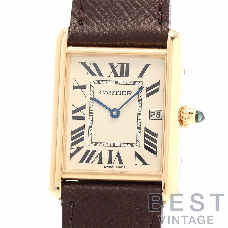 【中古】CARTIER TANK LOUIS CARTIER WATCH LARGE MODELカルティエ タンクルイカルティエ LMW1529756