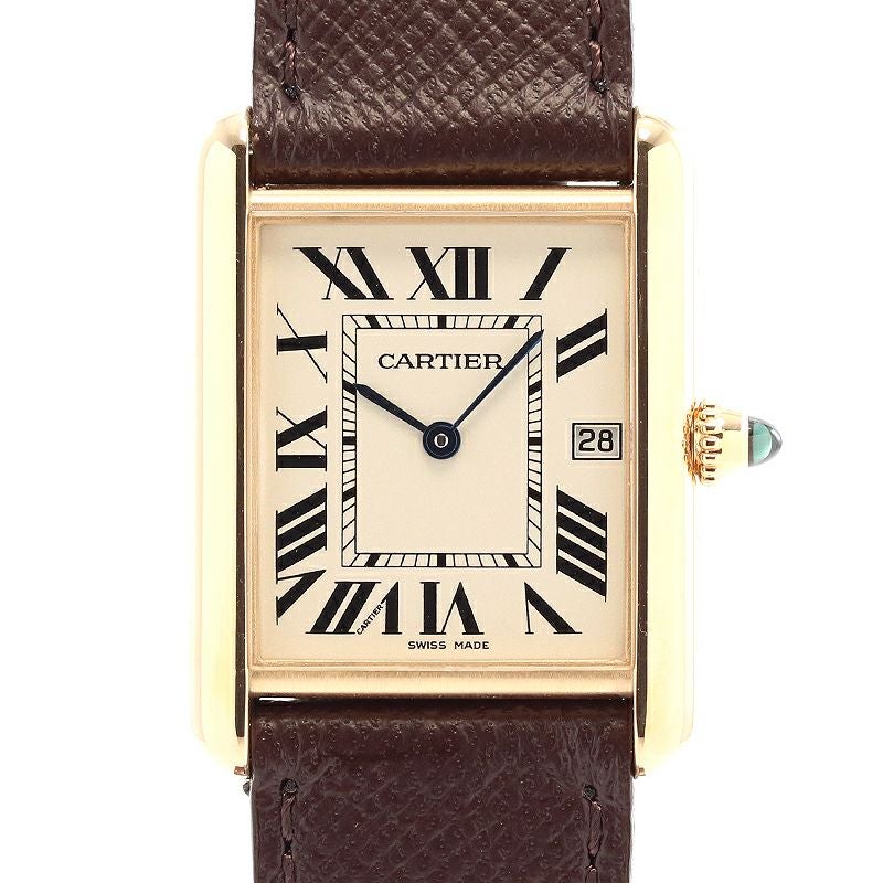 【中古】CARTIER TANK LOUIS CARTIER WATCH LARGE MODELカルティエ タンクルイカルティエ LMW1529756