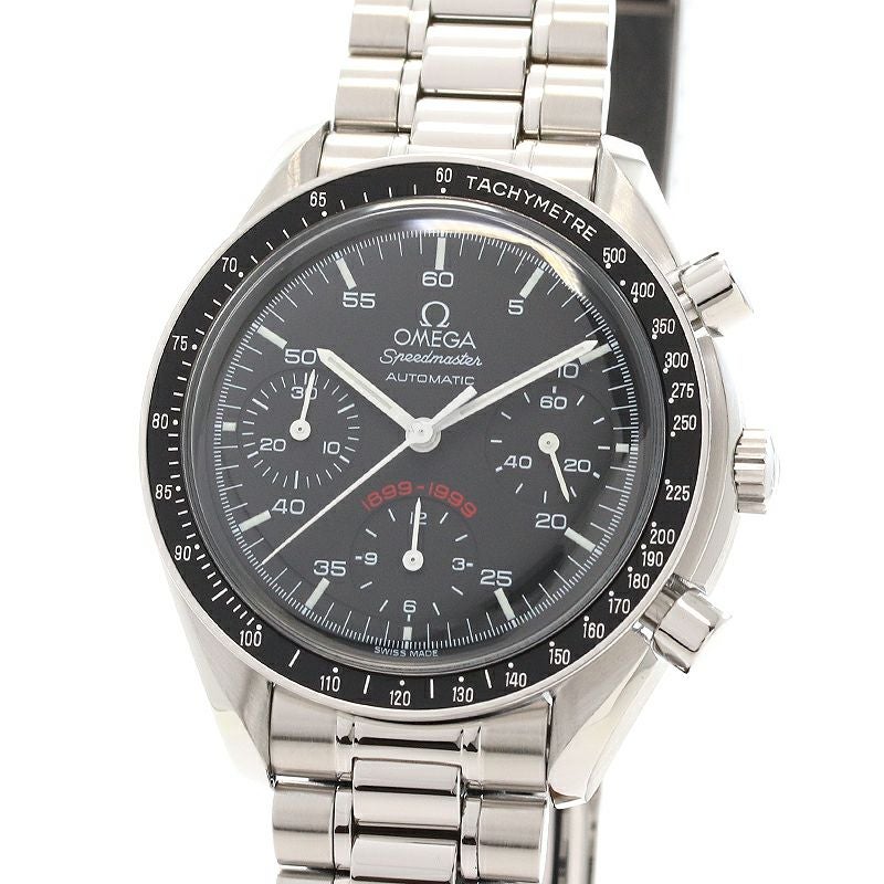 限定品！ OMEGA SPEED MASTER オメガ スピードマスター ミラン 中古】OMEGA SPEEDMASTER REDUCED A.C. MILAN 100TH ANNIVERSARY