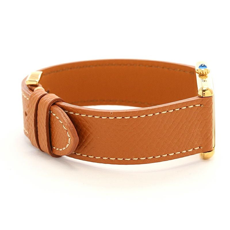 【中古】CARTIER MUST TANK LARGE MODEL VERMEIL カルティエ マストタンクLM ヴェルメイユ W1002753