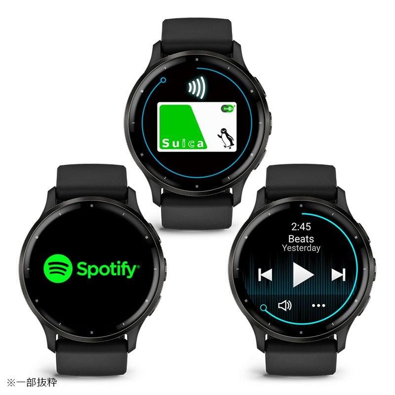 GARMIN Venu 3 Black / Slate ガーミン ヴェニュー 3 ブラック 